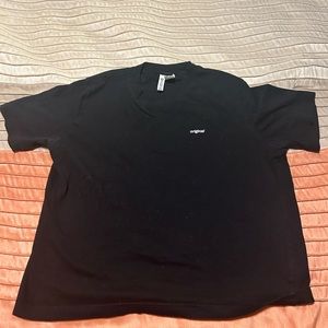 H&M Black Crop Top.  Adult Small.  Color Black.  Lightly Worn.